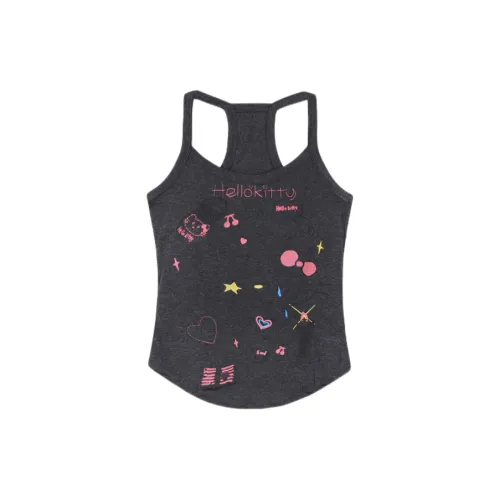 METE WHALE MT Серые Женские Майки