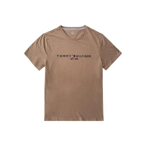 Tommy Hilfiger Коричневые Мужские T-рубашки