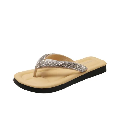 TAFN Шлепанцы Желтые Женские