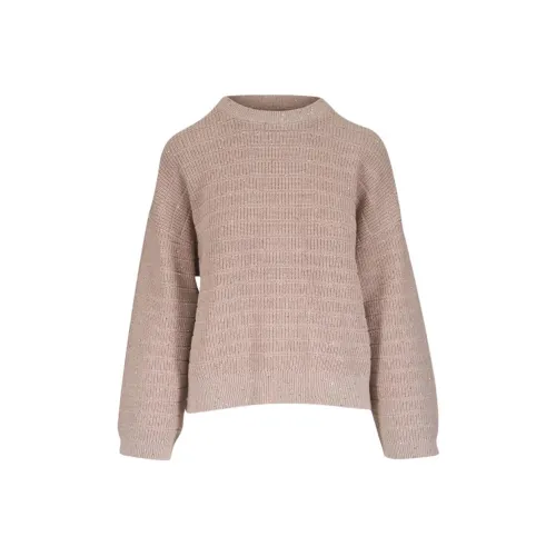 BRUNELLO CUCINELLI SS25 Трикотаж Женский Верблюжий Коричневый