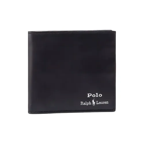 Polo Ralph Lauren Кожа Кошелек Мужской Черный