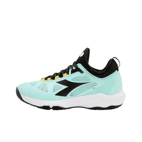 DIADORA Устойчивый к истиранию низкий топ повседневная беговая обувь для женщин синий