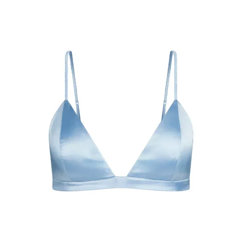 SKIMS SS25 Шелковый ЛИНИЙ ТРЕУГОЛЬНИК Бюстгальтер Женский 1 Пачка