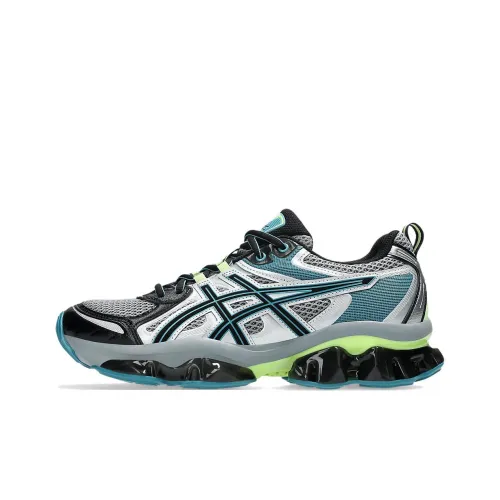 Asics Gel Quantum KINETIC Износостойкие Низкие Кроссовки для Бега Унисекс Серебристо-Черные
