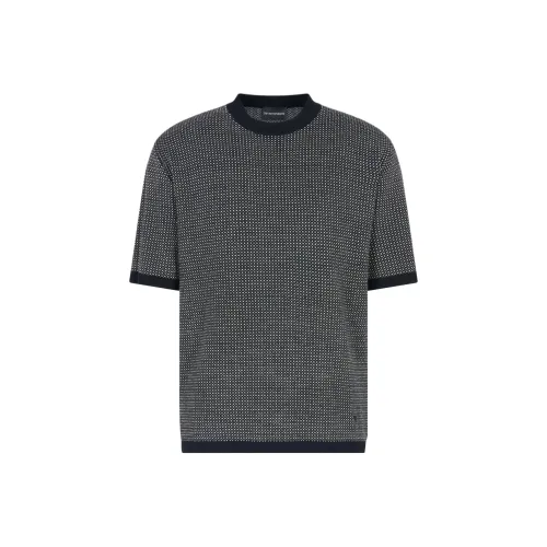 EMPORIO ARMANI Fw25 Свитер Мужской Черный