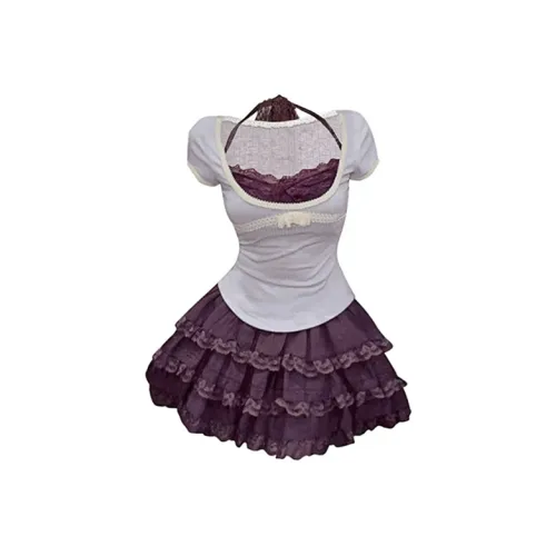 TIBINB Женские комплекты с юбкой