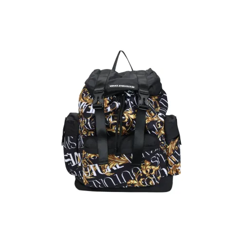 VERSACE JEANS COUTURE Полиэстер Рюкзак Стандартный Мужской Черный