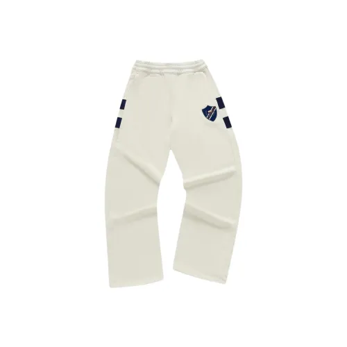 FILA FUSION x FACETASM Вязаные спортивные брюки женские Feather Soft белого цвета