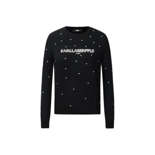 KARL LAGERFELD SS25 Свитер Женский Черный