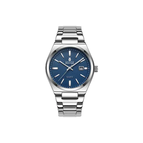 RUIGE Esports Collection Кварцевый механизм нержавеющая сталь ремешок мужские часы синий циферблат