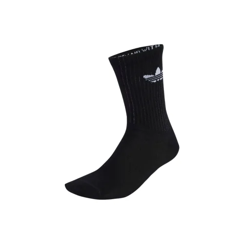 Adidas Originals Носки Crew Унисекс 2 упаковки черный