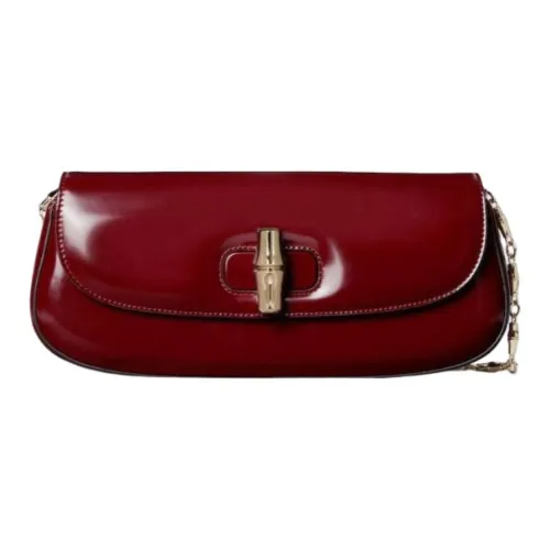 GUCCI Кожа Сумка через плечо Ручная Сумка через плечо Маленькая Женская Красная