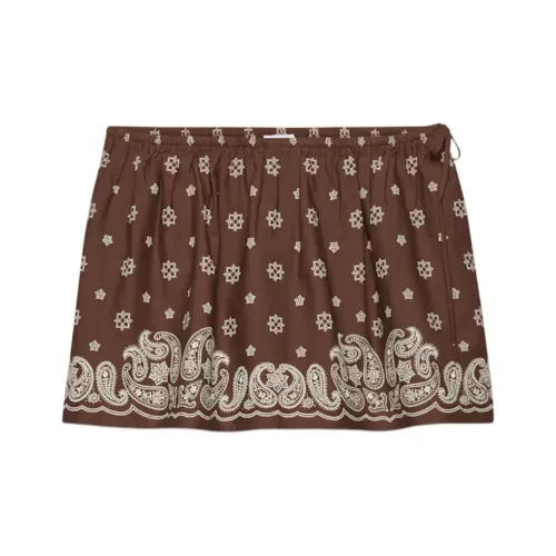 ARITZIA SS25 Little Moon Cyprus Poplin Юбка Повседневная Короткая Юбка Женская