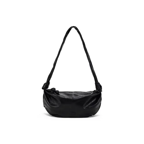 Simedin Сумка через плечо из коровьей кожи женская глубокий черный молочный белый