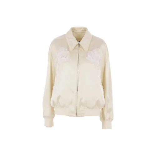 JIL SANDER Экрю Женские Куртки