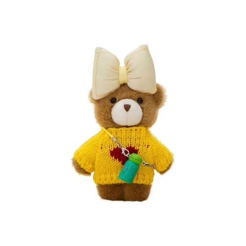 BEAR FORT Медвежонок Loves Drinking Water Кукла Одежда Съемный Плюшевый Брелок 12 см Высота