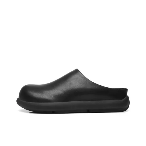 XIAOTOULANG Домашние тапочки Мужские Черные