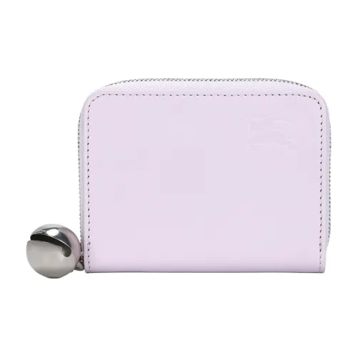 Burberry Lambskin Wallet Regular Women's Soft Mist