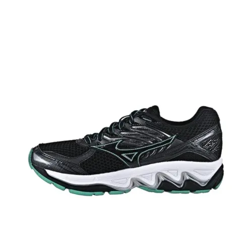 Mizuno WAVE PARADOX 3 Дышащие Низкие Беговые Кроссовки Женские Черные