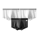 2 Белый + Чернильно-черный [Мягкая ткань / Телесный ощущение / Бесшовный]