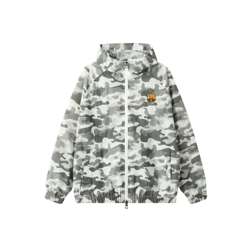 FCB ARCELONA Защита от ультрафиолета Дышащая Одежда с защитой от солнца Унисекс