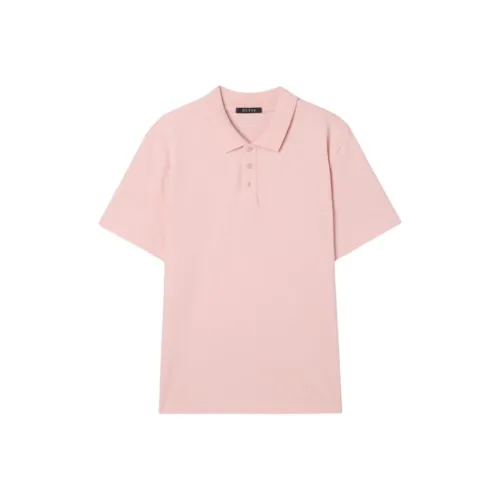 GUESS Светло-розовые Мужские T-рубашки