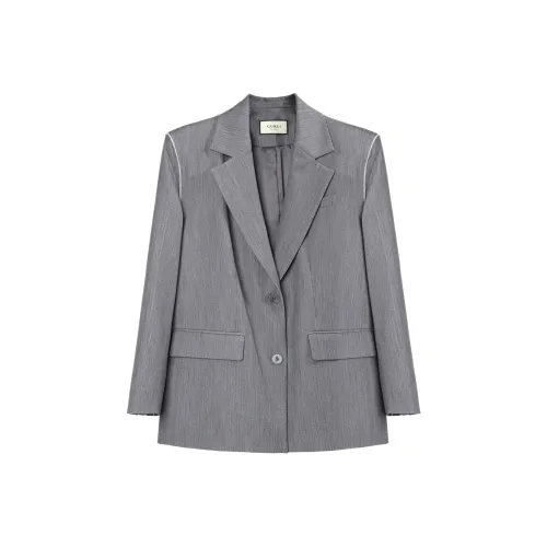 GURUI Ультраматовый серый 4T Женские офисные костюмы