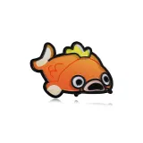 Милый брошь в виде рыбки