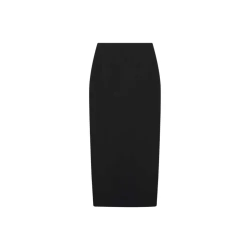 Diane von Furstenberg SS25 Повседневный Длинный Юбка Женские Классический Черный