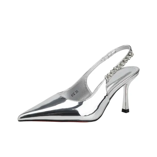 YAFEI XUANYU Узкий каблук высокий каблук 8 см женский