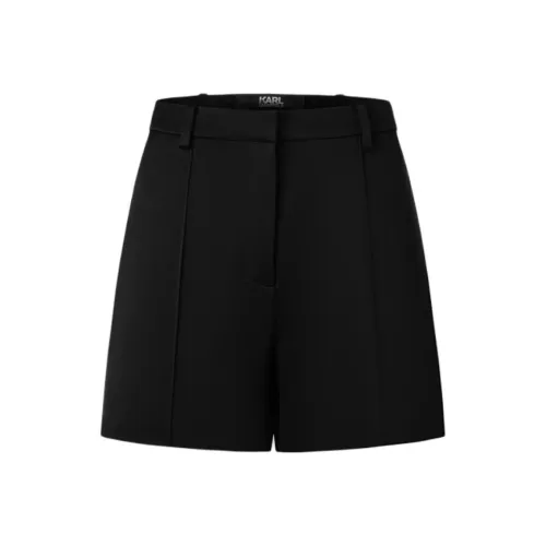 Шорты KARL LAGERFELD Повседневные Женские Черные