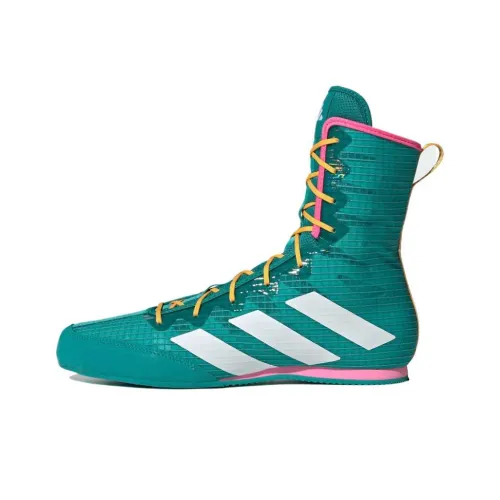 Adidas Box Hog 4 High Топ Кроссовки для тренировок Унисекс Зеленый Белый