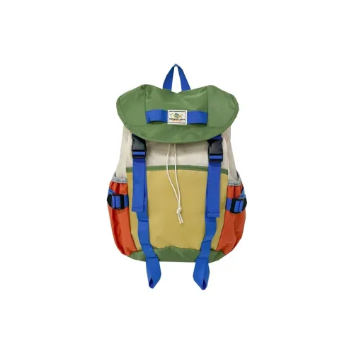 BUBM Оксфорд Рюкзак Стандартный Унисекс Зеленый Розовый Синий