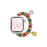 Электрический проводной ремешок с петлей - радужный