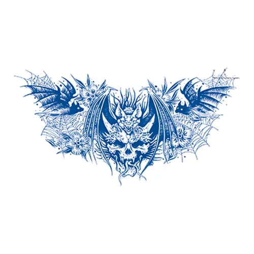 LIEJI Призрачное лицо Без границ Травяной татуировочный стикер