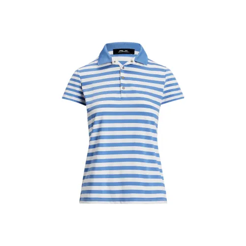 Ralph Lauren SS25 Поло Женское Синие Белые