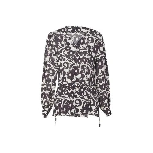 KARL LAGERFELD / Karl Lagerfeld Jeans Черно-белая панда Женские Рубашки