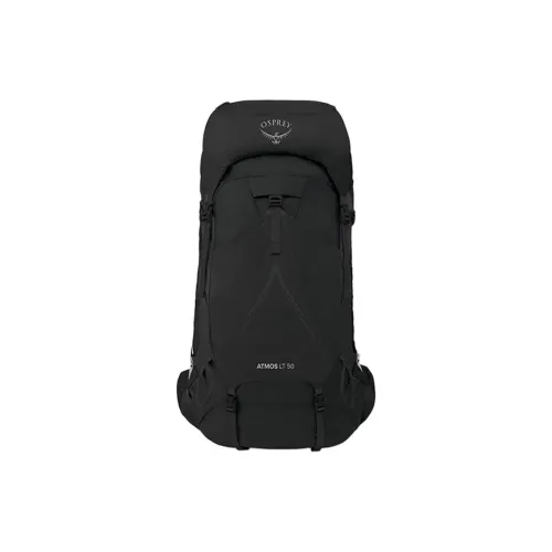 OSPREY 50L Outdoor Альпинистский рюкзак Рюкзак Переработанный нейлон Черный Унисекс