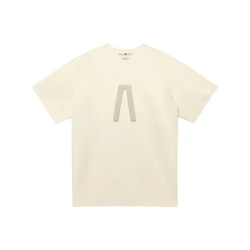 Fear of God Athletics Adidas Co Branded Paragraph Кремово-белый Унисекс T Рубашки