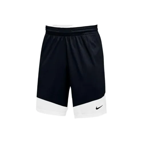 Nike Черные/Белые Мужские баскетбольные шорты