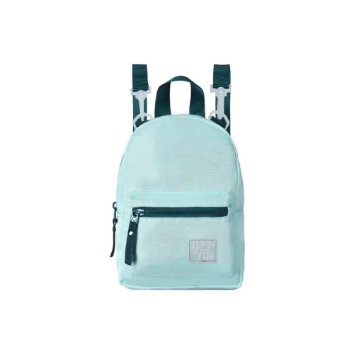 TURN UP Полиэстер Рюкзак Унисекс Небесно-Синий