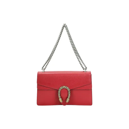 GUCCI Dionysus Кожа Сумка через плечо Сумка на плечо Женская Красная