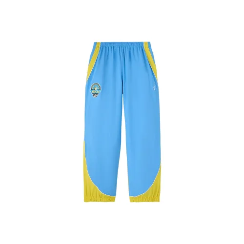 October's Very Own WNBA Collaboration Светло-синие Женские Вязаные Тренировочные Брюки