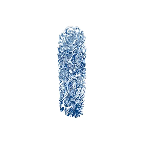 LIEJI Enchanted Цветочный Shadow Травяной Tattoo Наклейка