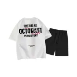 Фотиния Серый Топ Черные Штаны