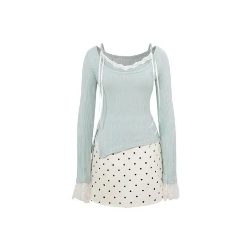 WLEQK Женские комплекты с юбкой