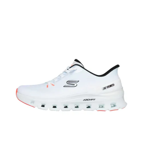 Skechers ArchFit Low Топ Повседневная обувь Женская Светло-синяя