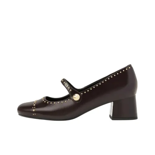 CHARLES KEITH Mary Jane обувь Женская Темно-Коричневая