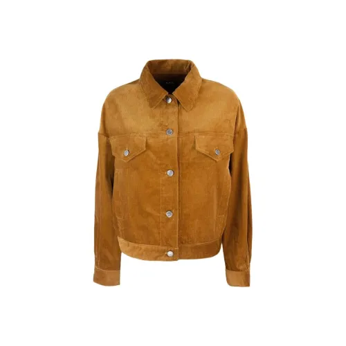 A.P.C Куртки и Пальто Женские Коричневый