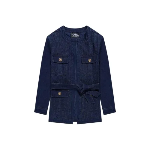 KARL LAGERFELD / Karl Lagerfeld Jeans Темно-синий Женские Куртки